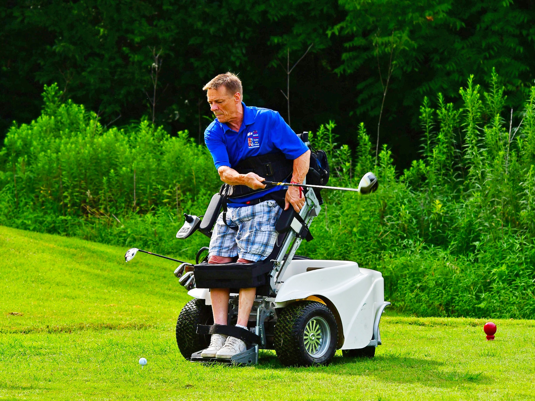 Golfing