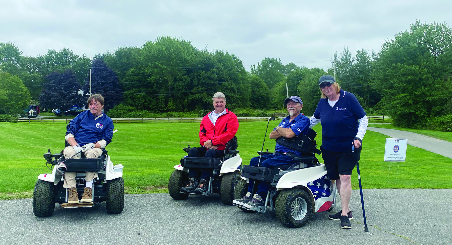 3 Adaptive golf carts for people who use wheelchairs.