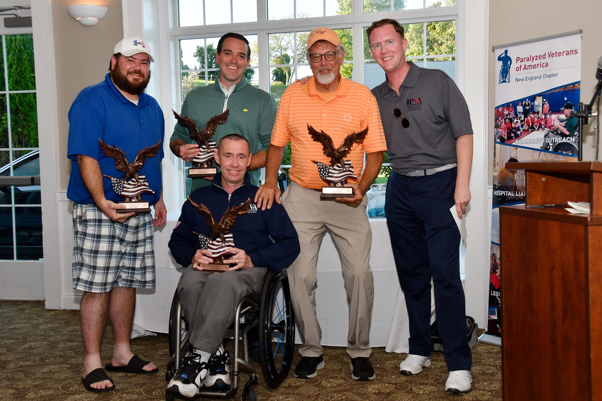 Winner at the NEPVA Charity Golf Tournament